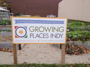 Growing Places Indy Sign