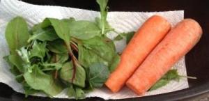 Greens and Carrots